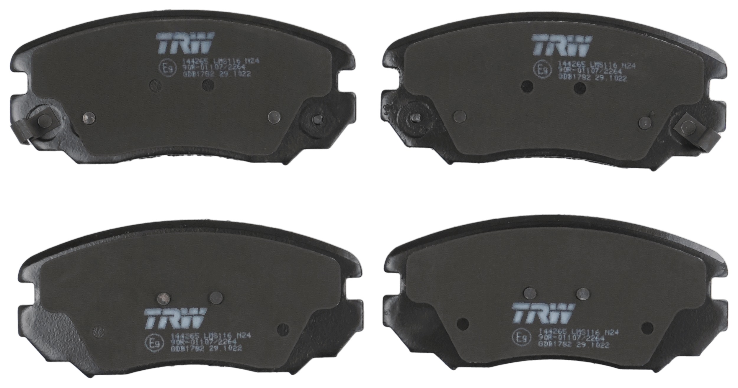 TRW TRWGDB1782 Fékbetét