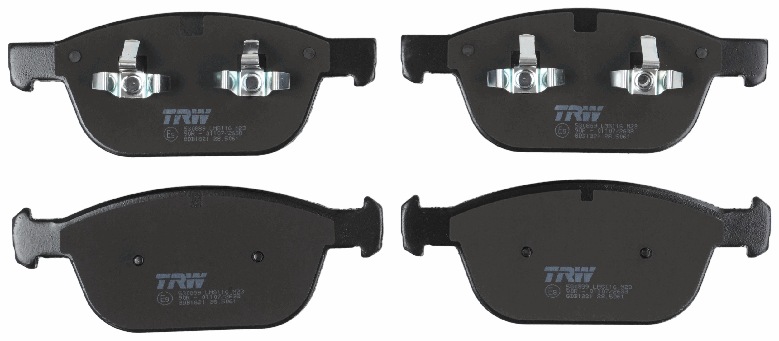 TRW GDB1821 Fékbetét készlet, tárcsafék