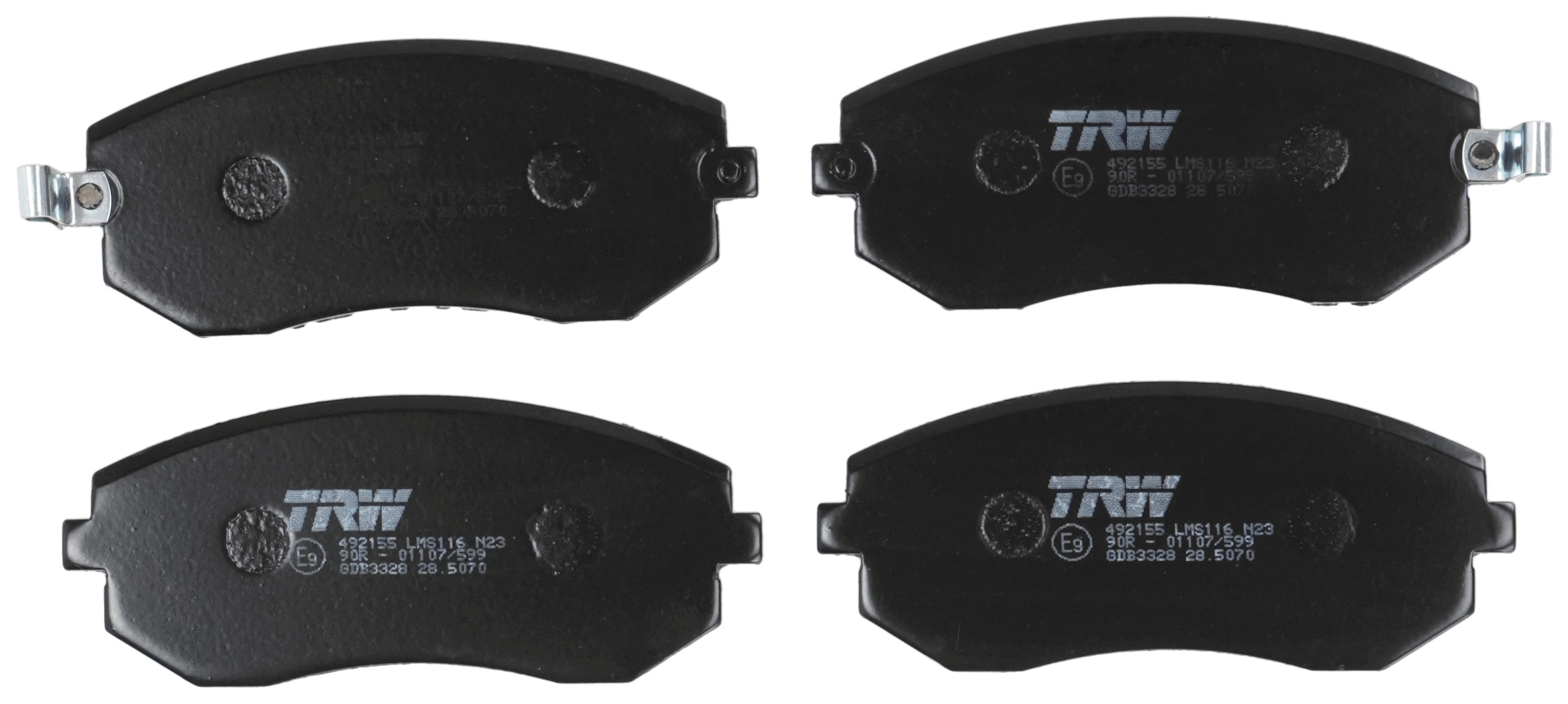 TRW 230 315 GDB3328 - Fékbetét készlet, tárcsafék