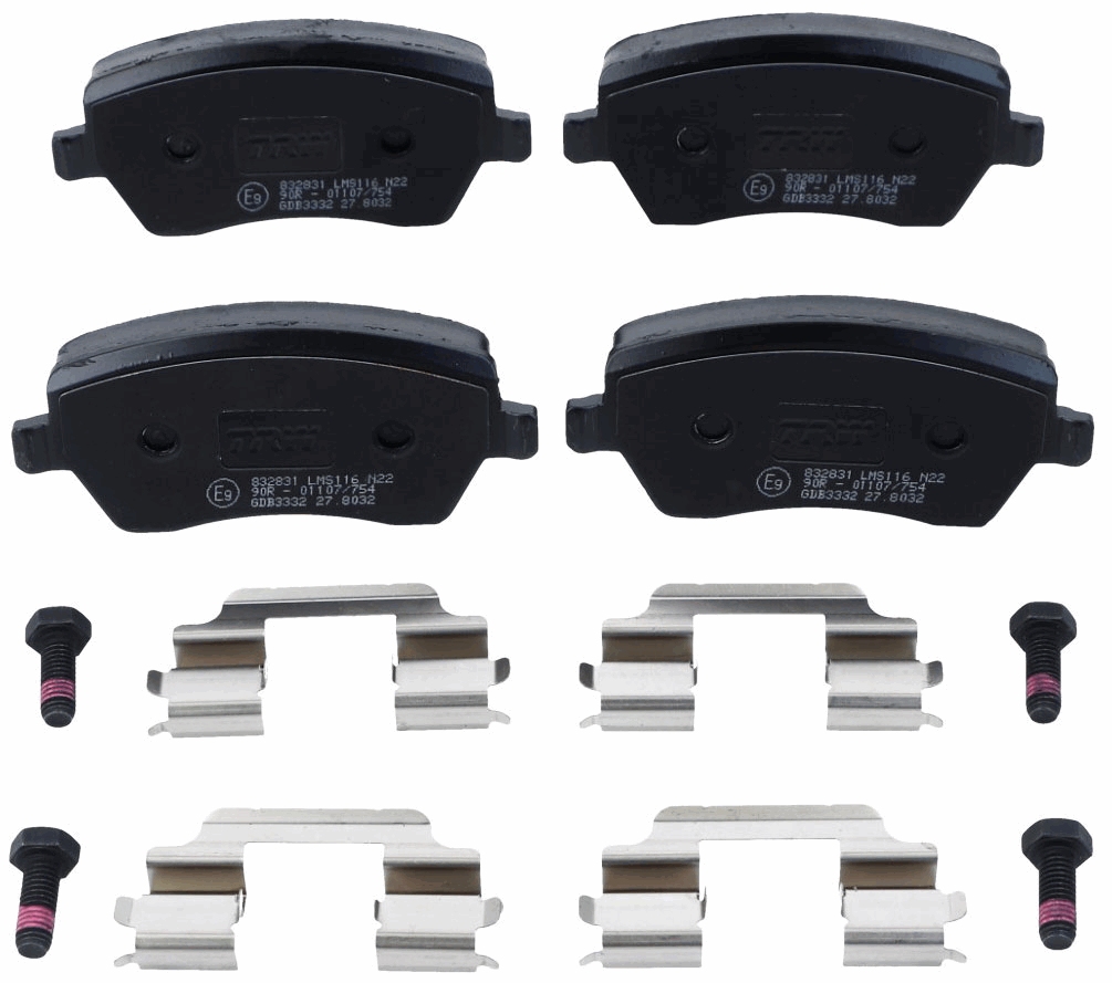 TRW GDB3332 Fékbetét készlet, tárcsafék