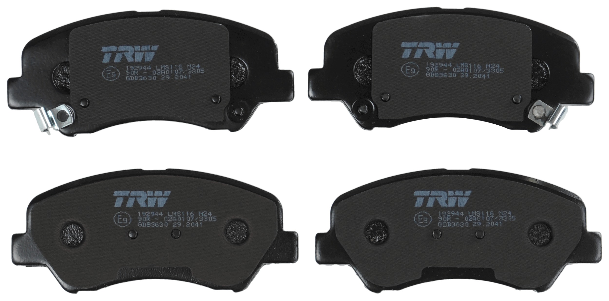 TRW TRWGDB3630 Fékbetét