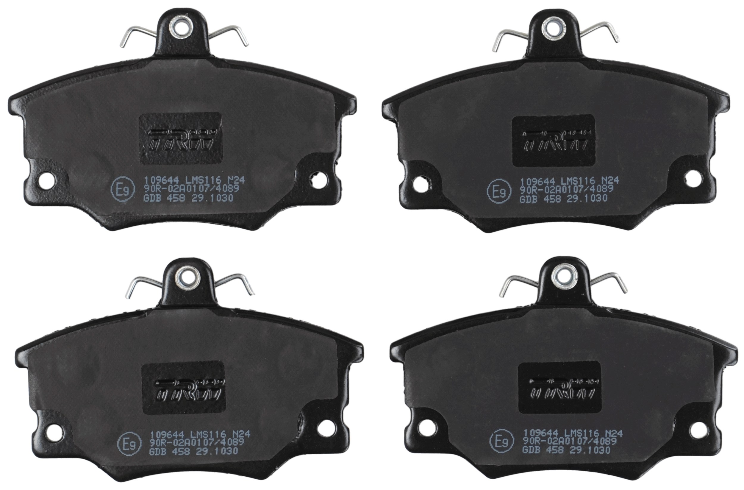 QWP 1001281332 WBP100 - Fékbetét készlet, tárcsafék