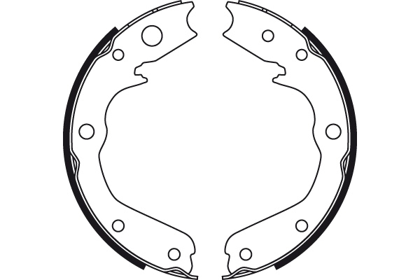 TRW GS8497 TRW kézifékpofa készlet