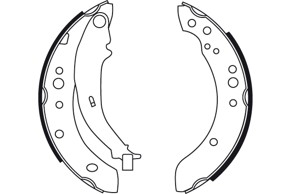 TRW 1001530102 GS8769 - Fékpofakészlet
