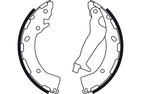 TRW GS8785 TRW fékpofa készlet