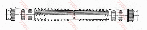 TRW PHA319 Fékcső, gumifékcső
