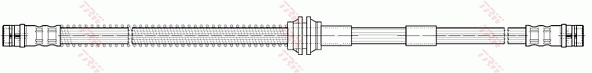 TRW PHA415 TRW fékcső