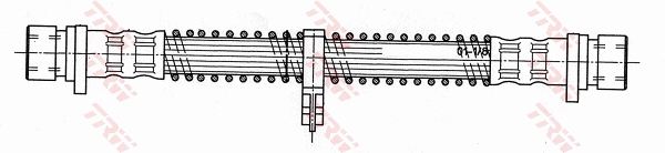 TRW 1003067886 PHA531 - FÉKTÖMLŐ