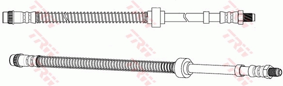 TRW LUCPHB295 fékcső