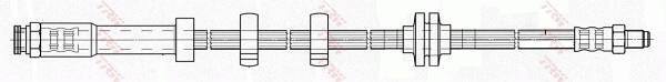 TRW 1002860449 PHB298 - FÉKTÖMLŐ