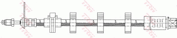 TRW 1003082286 PHB368 - FÉKTÖMLŐ