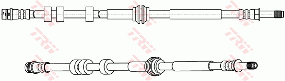 TRW PHB661 TRW fékcső