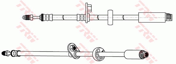 TRW 1002998185 PHB664 - FÉKTÖMLŐ