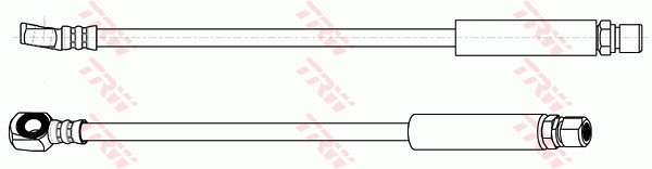 TRW PHD348 TRW fékcső