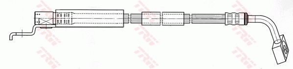 TRW LUCPHD401 fékcső