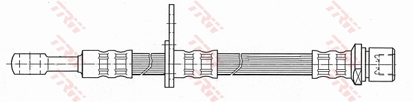 TRW 1002755701 PHD437 - FÉKTÖMLŐ