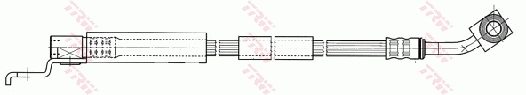 TRW 1002755494 PHD441 - FÉKTÖMLŐ