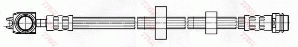 TRW PHD455 TRW fékcső