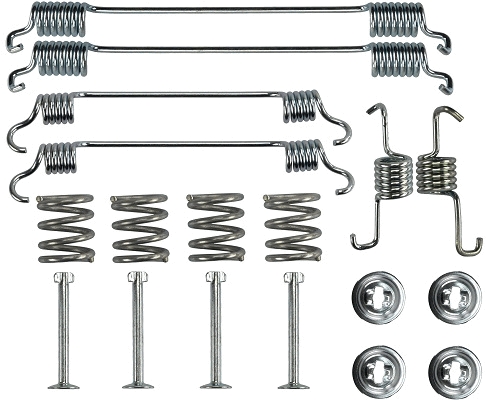 TRW 243 532 SFK449 - Tartozék készlet fékpofához, rugókészlet