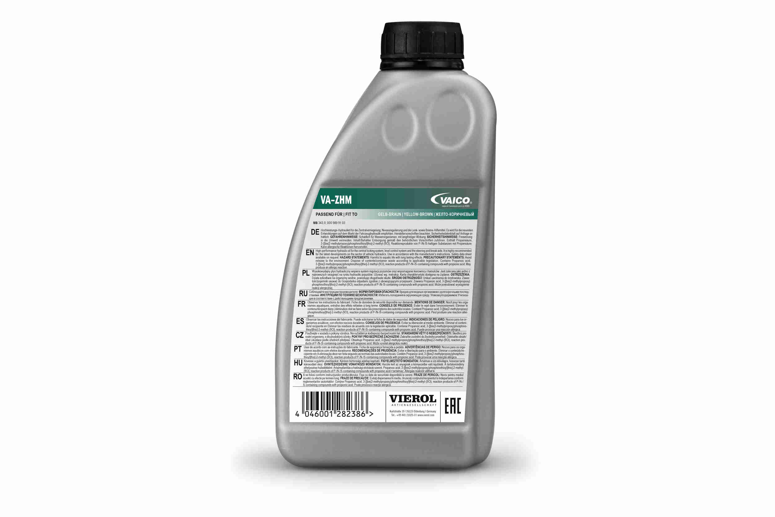 VAICO VAC V60-0017 Központi hidraulika olaj