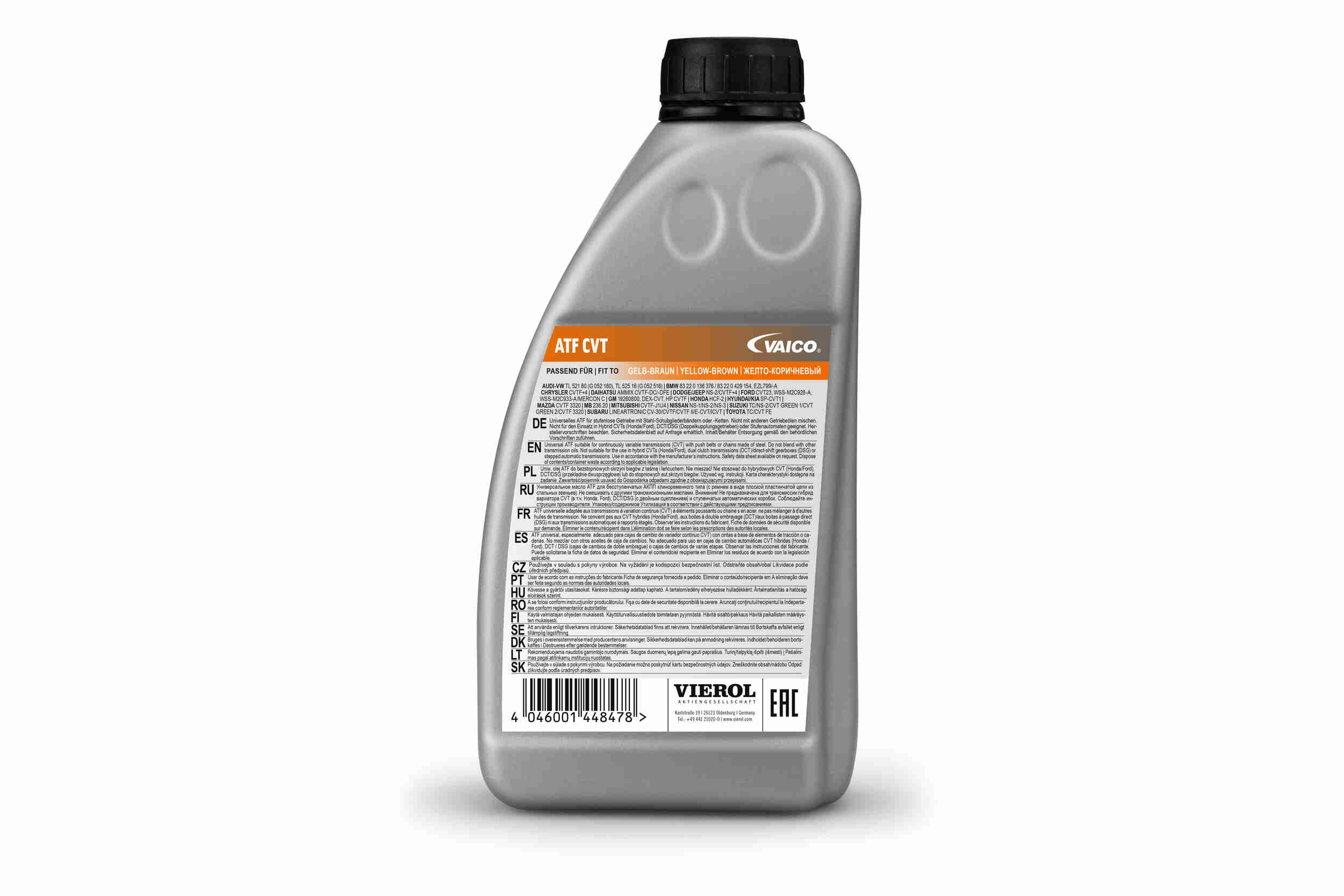 VAICO 1003058284 V60-0117 - VAICO ATF CVT 1L