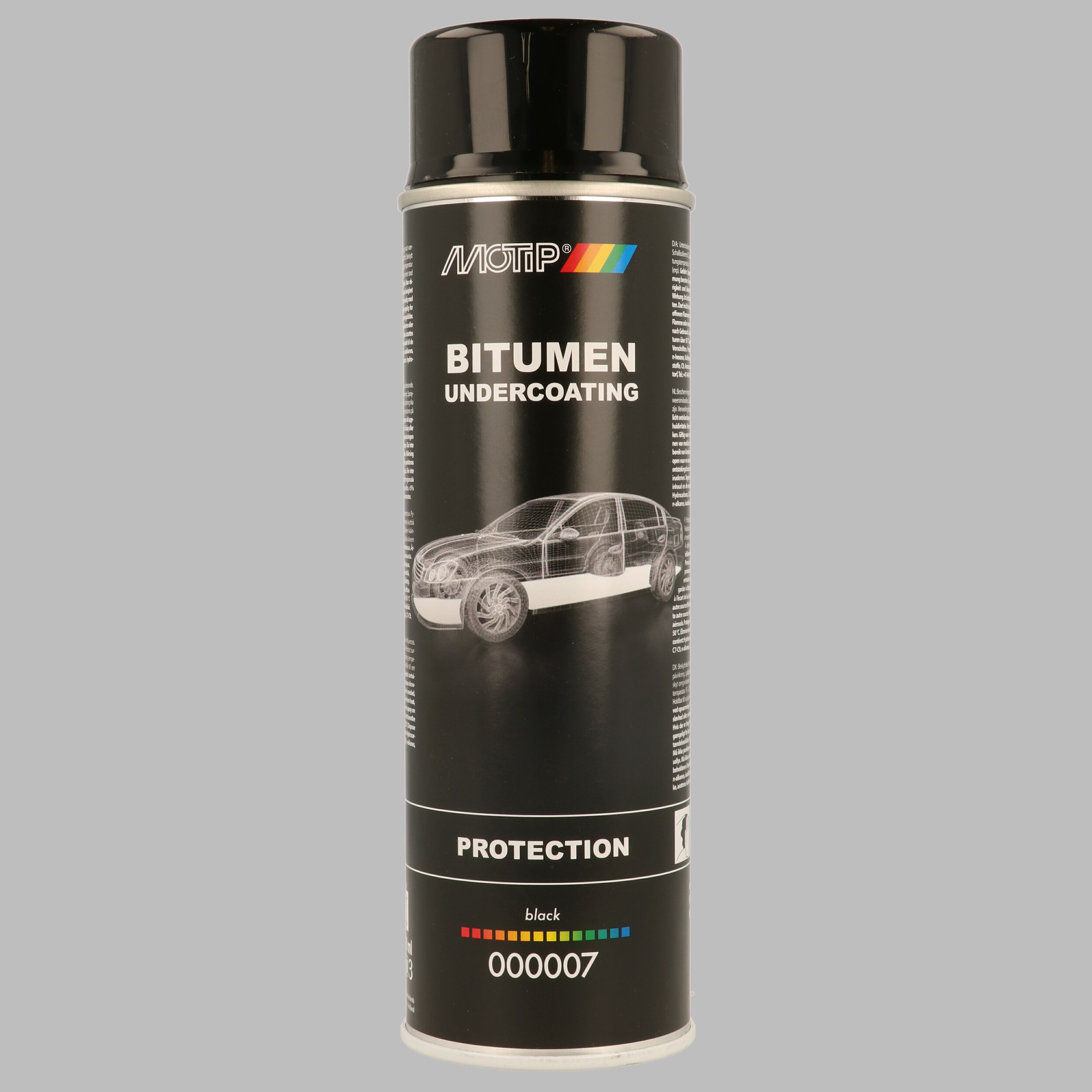 MOTIP Alvázvédő bitumenes fekete aeroszol 500ml