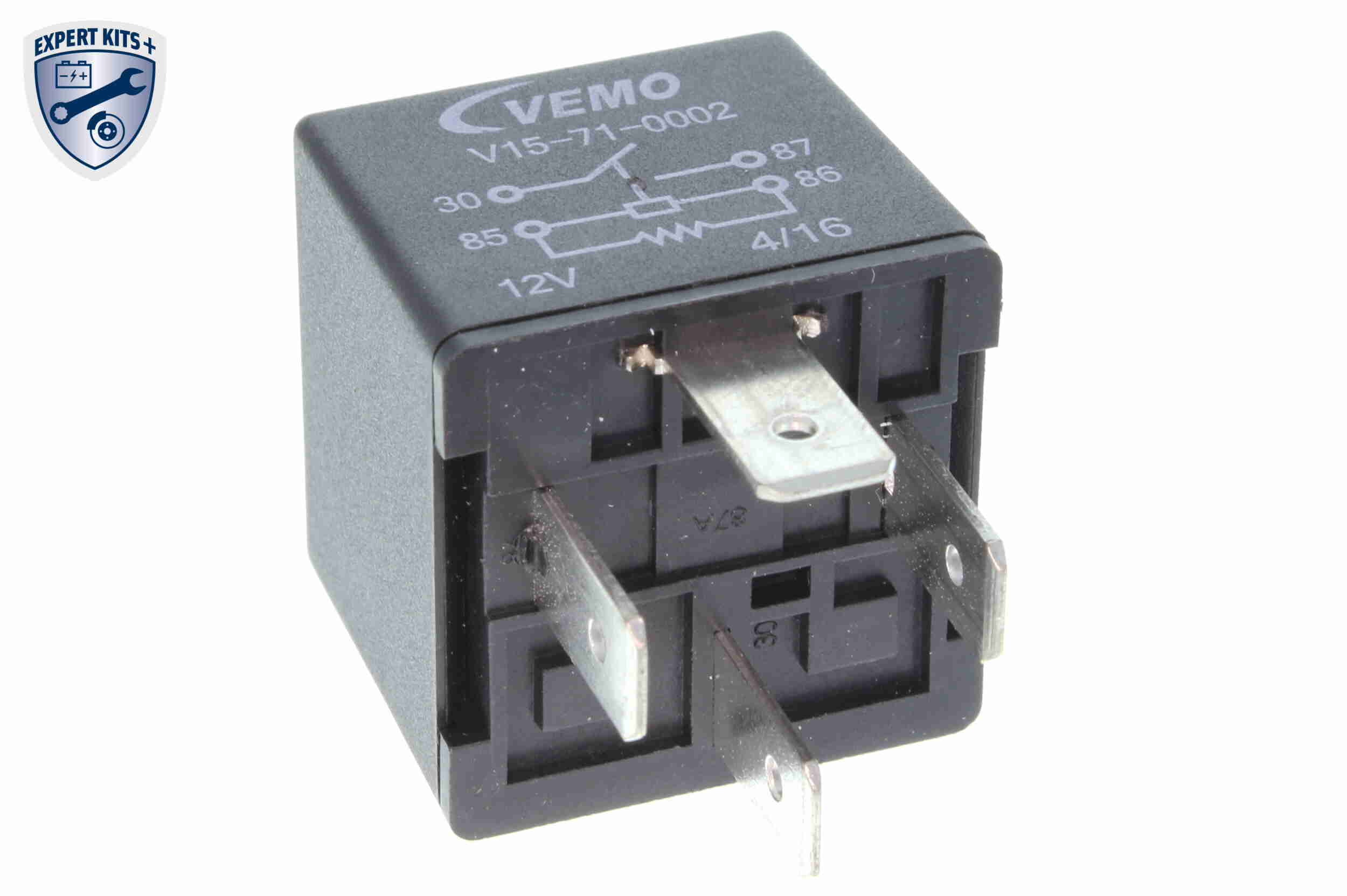 VEMO VEM15-71-0002 relé, hűtőventillátor utánműködés
