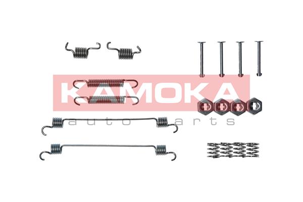 KAMOKA KAO1070027 Tartozék készlet fékpofához, rugókészlet