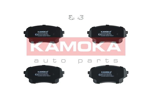 KAMOKA KAMJQ1018154 fékbetét készlet, tárcsafék
