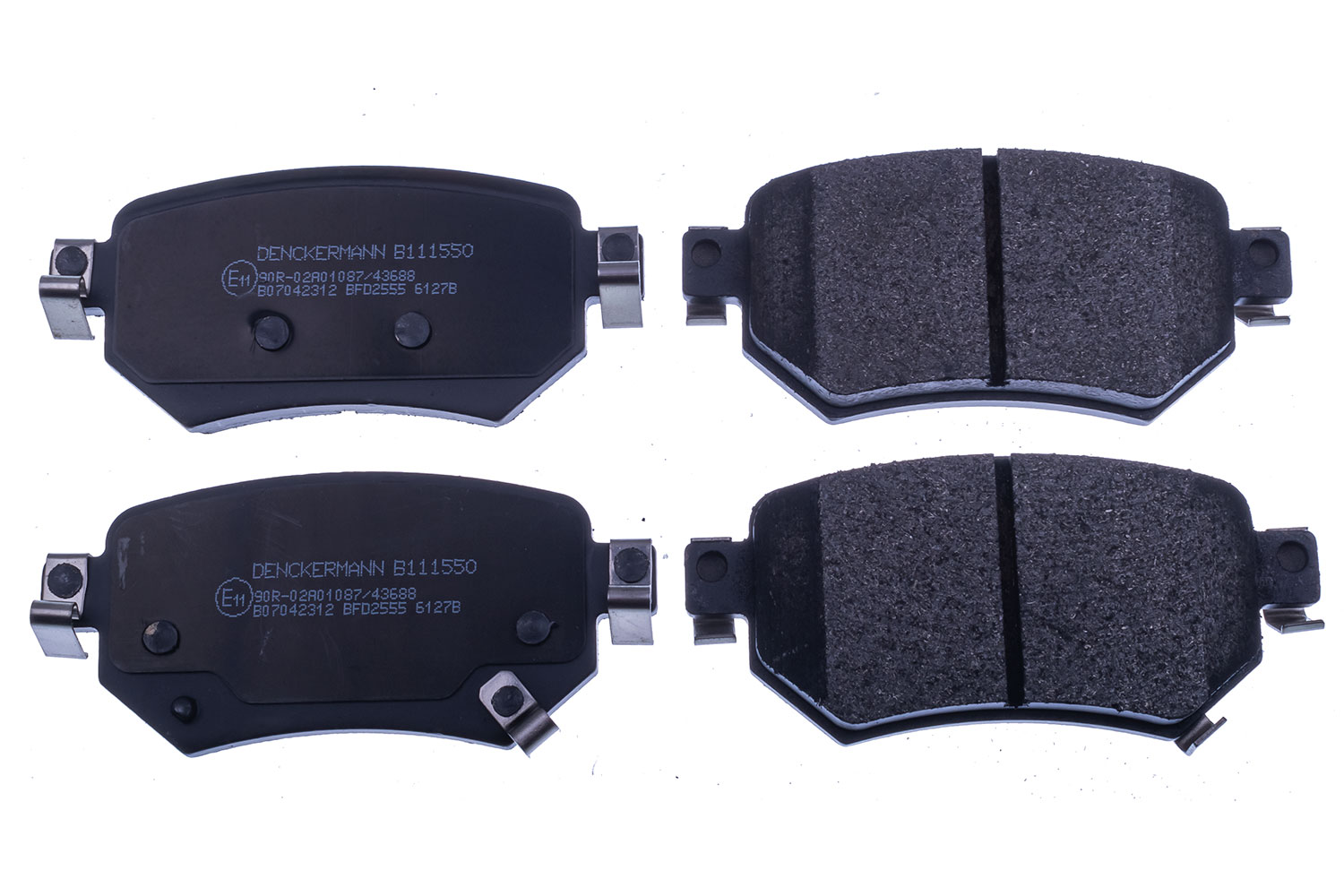 DENCKERMANN DECB111550 Fékbetét