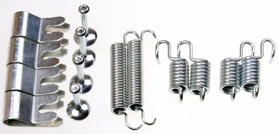 DENCKERMANN DECB160156 Tartozék készlet fékpofához, rugókészlet