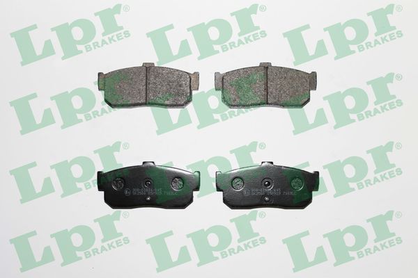 LPR 217 835 05P929 - Fékbetét készlet, tárcsafék