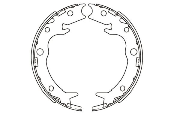 KAVO PARTS KAVKBS-2908 SZCZEKI HAM