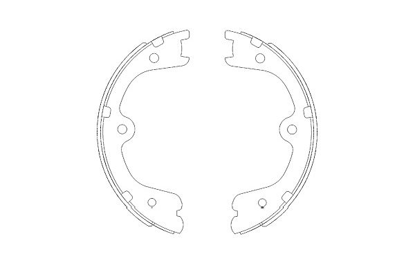 KAVO PARTS KAVKBS-7404 SZCZEKI HAM