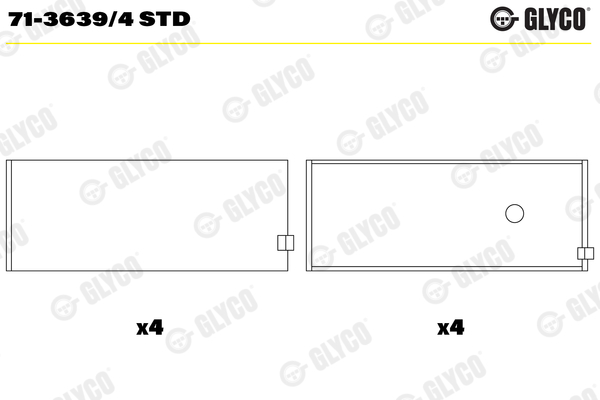 GLYCO 71-3639/4 STD hajt?kar csap?gy