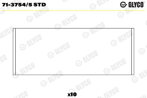 GLYCO GLY71-3754/5 STD hajtókar csapágy