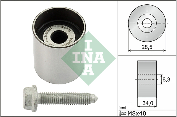 INA 532019710 Vezetőgörgő fogasszíj-vezérműszíjhoz