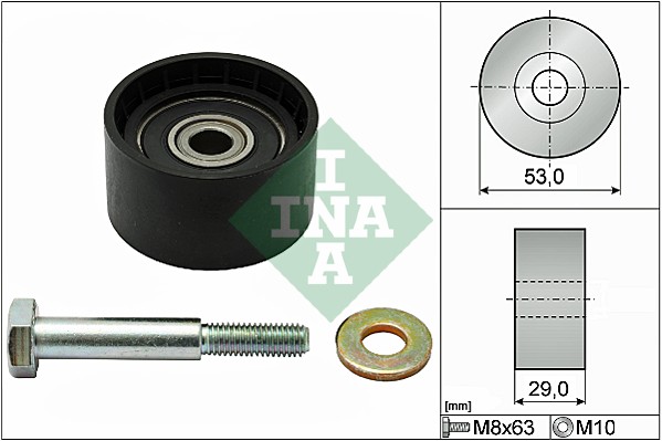 INA 532028710 Vezetőgörgő fogasszíj-vezérműszíjhoz