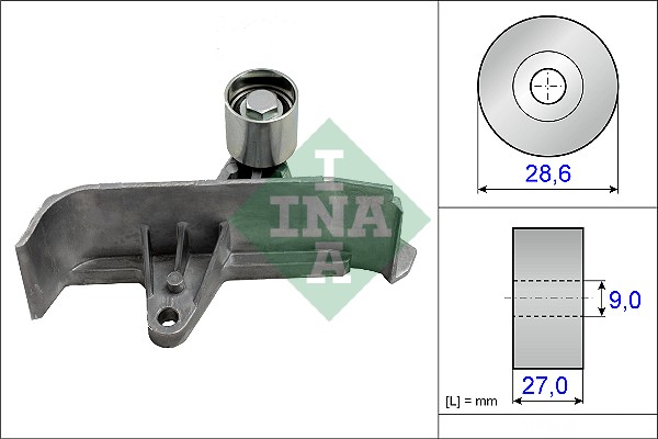 INA 532060110 Vezetőgörgő fogasszíj-vezérműszíjhoz