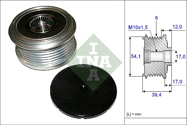 INA 535 0090 10 Generátor szabadonfutó