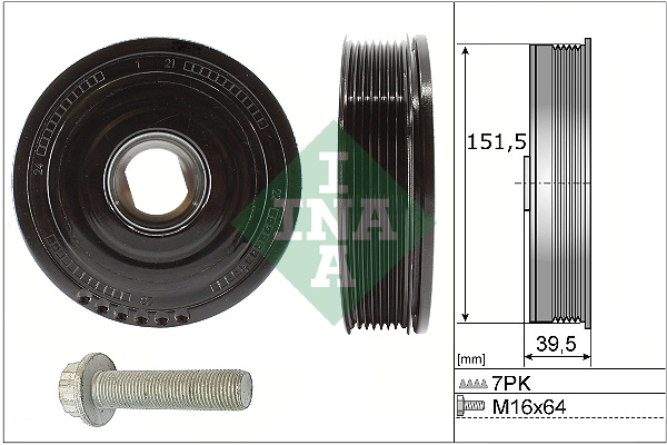 INA 482732 544 0177 20 REMENICA RADILICE RENAULT 544017720