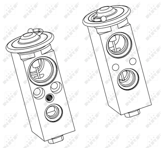 QWP WVX110 Tágulószelep, expanziós szelep klímaberendezéshez