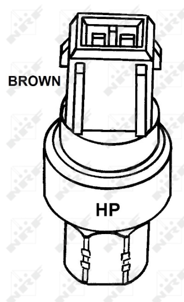 NRF NRF38913 Nagynyomású nyomáskapcsoló, érzékelő klímaberendezés