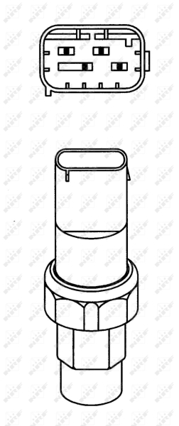 NRF NRF38933 Nagynyomású nyomáskapcsoló, érzékelő klímaberendezés