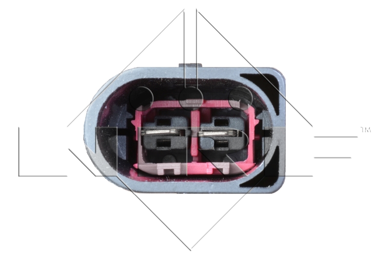 NRF 235461 47384 - Ventilátor, hűtőventilátor, ventilátor motor hűtőrendszerhez