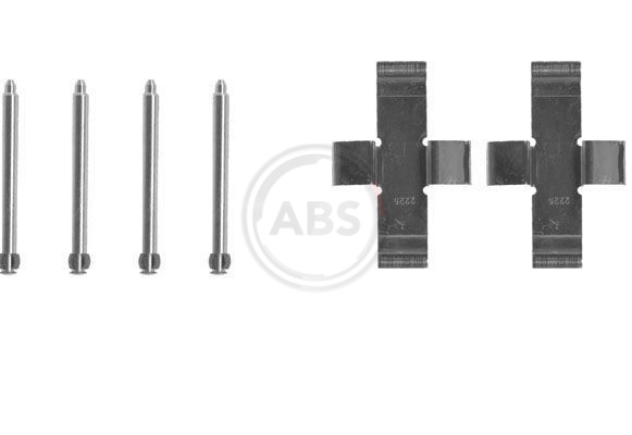 EASY-BRAKE QB 1038 Fékbetét rögzítö szett