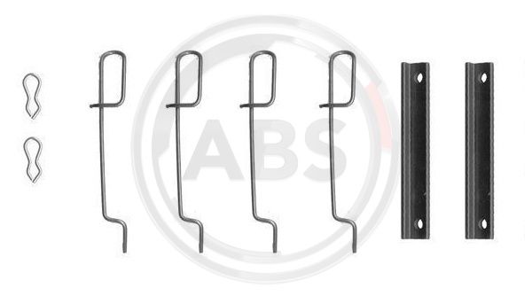 ABS ABS0992Q tartozékkészlet, tárcsafékbetét