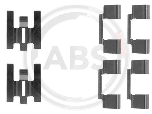 ABS ABS1160Q tartozékkészlet, tárcsafékbetét