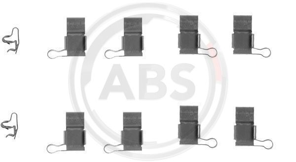 ABS ABS1193Q tartozékkészlet, tárcsafékbetét
