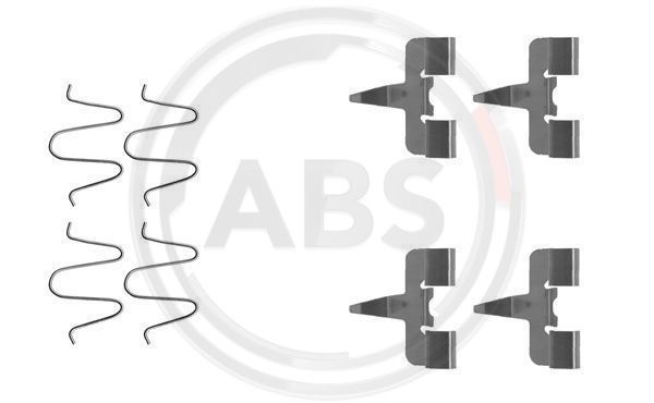 ABS ABS1207Q tartozékkészlet, tárcsafékbetét